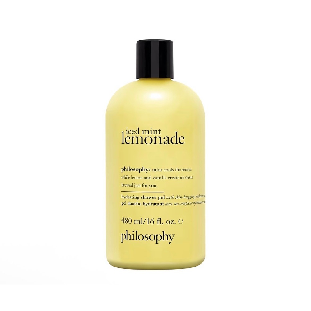 Philosophy Iced Mint Lemonade Hydrating Shower Gel 16oz